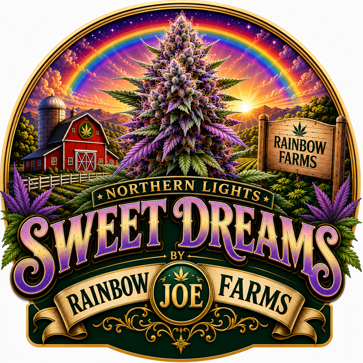 Sweet Dreams Rainbow Joe's Farm artwork